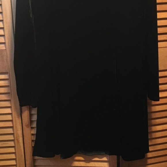 Mission Black Velour Stretchy Dress - Picture 7 of 8